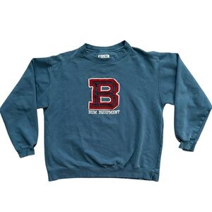 BUM Equipment Vintage Blue Crewneck Sweater